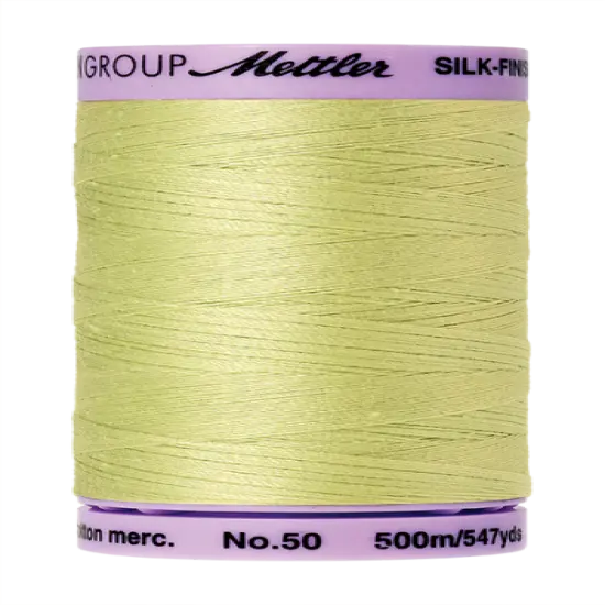 Spring Green (9104-1343) | Silk-Finish Cotton 50wt (500M / 547Y) | Mettler Thread {1}