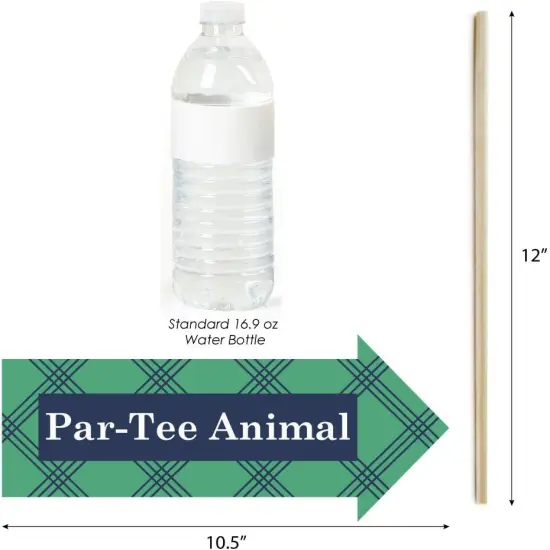 Funny Par-Tee Time - Golf - Party Photo Booth Props Kit - 10 Piece {2}