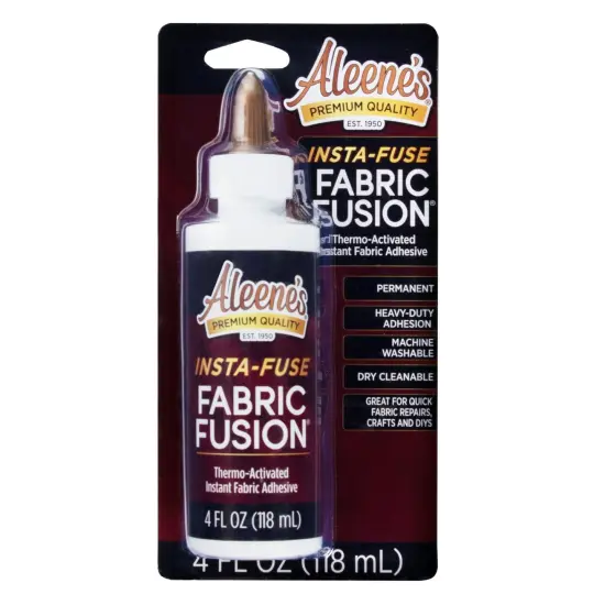 Aleene''s Insta-Fuse Fabric Fusion Thermo-Activated Instant Fabric Adhesive 4 fl. oz. {1}