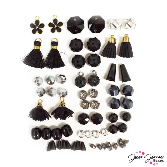 Jesse James Beads Mini Bead Mix in Blackberry Baby {3}