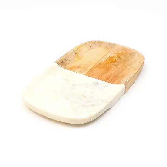 Handmade Wooden Cheese Board/cutting Board - 16" x 9" {4}