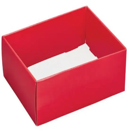 Pack/6: Red Decorative Trays - 12 x 9 x 3" {1}