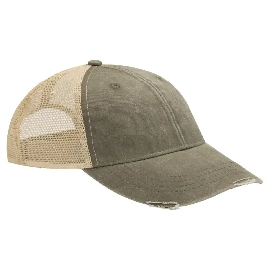 Adams&reg; Distressed Ollie Cap TEAL/ TAN {5}