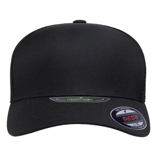 Flexfit&reg; Unipanel Cap Sleek & Modern Fit BLACK {1}