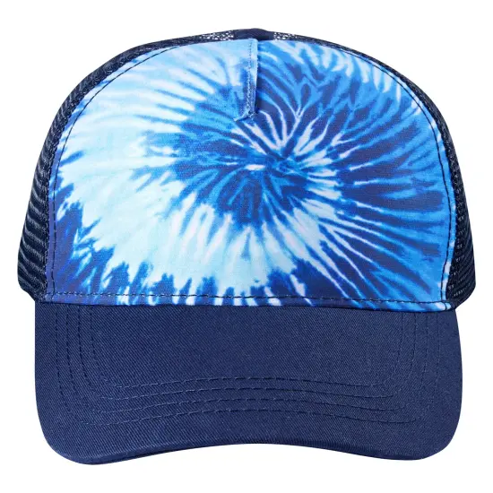 Tie-Dye&reg; Adult Trucker Hat REACTIVE RAINBOW {4}