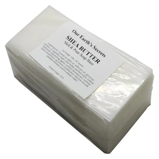 Shea Butter - 2 Pound Melt and Pour Soap Base {3}