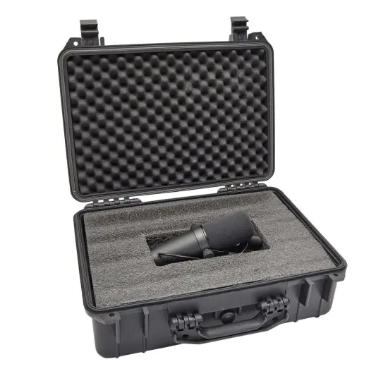 2-Pack Packing Foam Sheets - 54x16x2 Customizable Polyethylene Insert Pads for Tool Case Cushioning, Crafts Black {3}