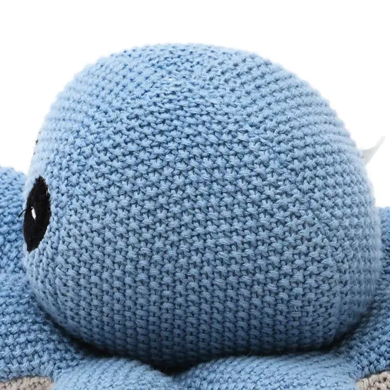 100% Handmade Cotton knitted Soft Jelly Plush Toy/Soft toys - Baby Blue {5}