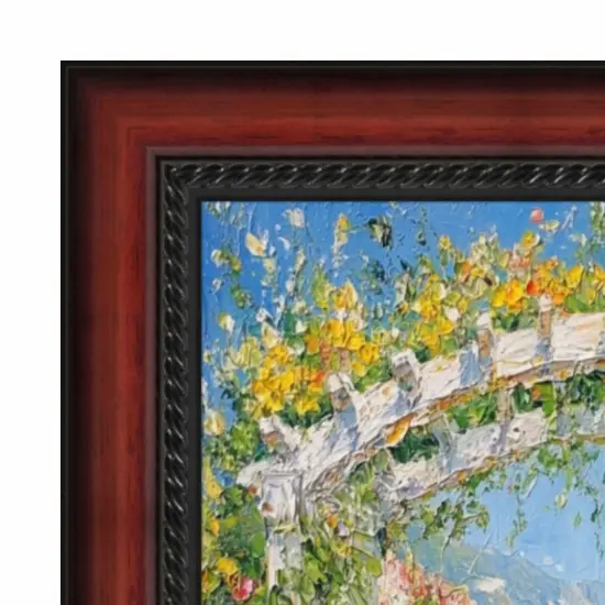 Certificate Mahogany With Rope Picture Frame 9x12 frame {4}