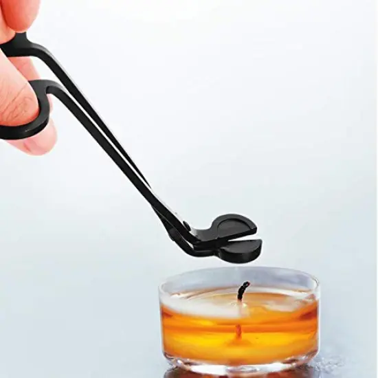 Candle Wick Trimmer , Wick Clipper Cutter Scissor (Matte Black) {1}
