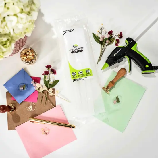 Mini-Size 10-Inch Hot Glue Sticks, 20-Pack – All-Temp Adhesive for Crafts, DIY, and Repairs - Fits Mini Glue Guns {4}