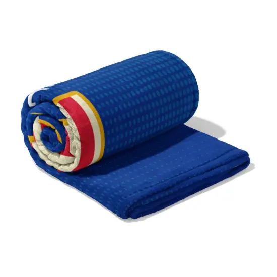 MLB Celebrate Series Silk Touch Sherpa Throw Blanket 50×60 Inches Los angeles dodgers {4}