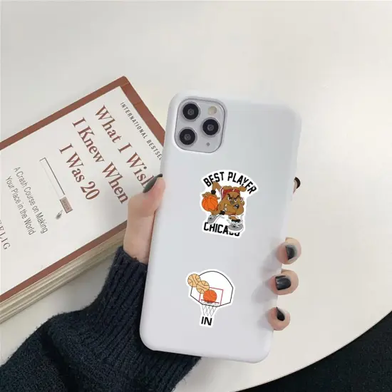 150Pcs Basketball Stickers, Sports Stickers for Water Bottles, Basketball Gifts for Teen Boys, Vinyl Waterproof Stickers for Luggage Car Laptop Skateboard Keyboard {3}