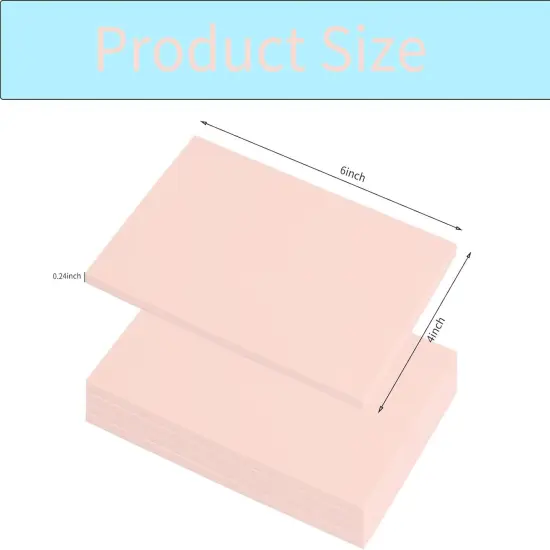 4''x6'' Linoleum Blocks for Printmaking: 5 Pack Pink Rubber Carving Block Stamp Making Kit Linocut Materials & Supplies {2}