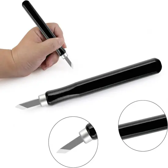 Wood Carving Kit,19Pcs Wood Carving Tools for Beginners & Adults,Complete Whittling Tools Set with Knives, Chisels and Guidebook,Perfect for DIY Crafts, Hobbies, and Woodworking Projects {3}