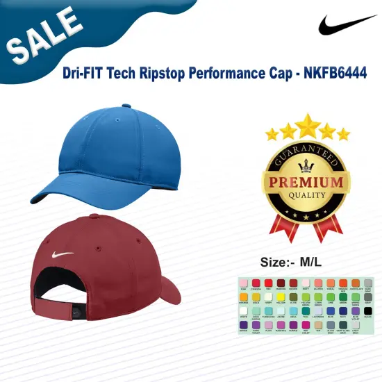 Nike&reg; Dri-FIT Tech Ripstop Performance Cap Tidal Blue {4}
