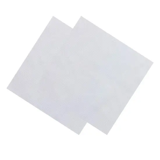 Glossy Flow PFP Luxurious Shine Fabric White {4}