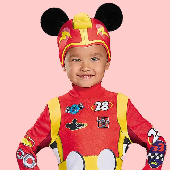Toddler Classic Roadster Racers Mickey Costume Perfect for Birthday Party {3}