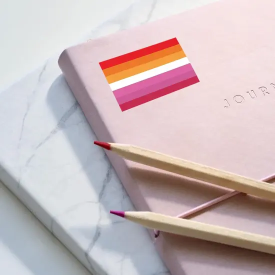 Pride Stickers 1000 PCS, LGBTQ+ Heart & Flag Stickers Pack Roll for Transgender Lesbian Bi Nonbinary Gay Pan ACE Stuff Parade Accessories Present {5}