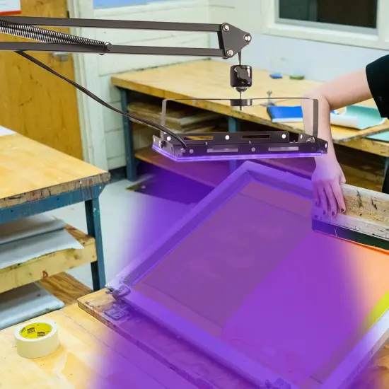 Exposure Unit for Screen Printing, 25W LED UV Screen Printing Exposure Light for Screen Printing Kit, Photo Emulsion and Cyanotypes {2}