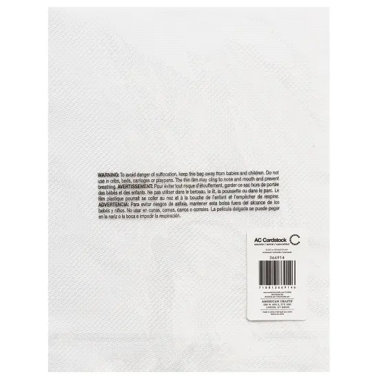 American Crafts Embossed Specialty Paper 8.5"X11"-White {1}