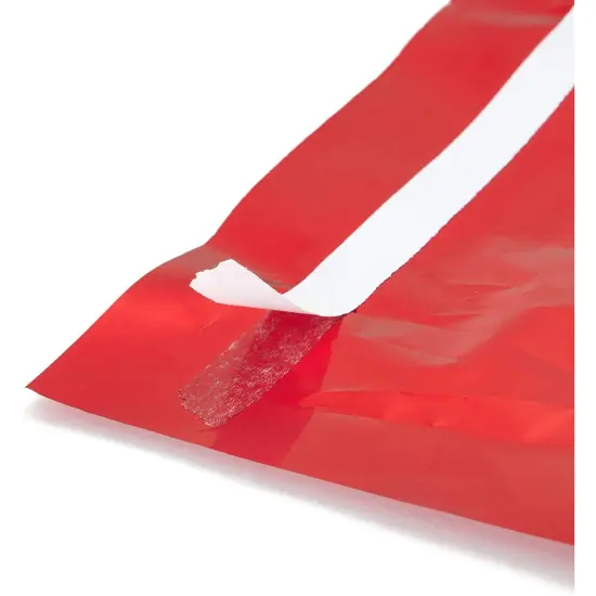 Metallic Red Foil Fringe Table Skirt (3 Pack) {4}