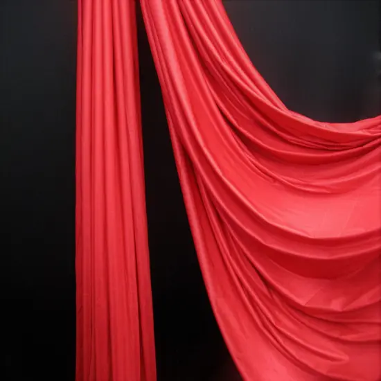 1 Yard Low Stretch Red Polyester Fabric For Aerial Silks Hammocks Backdrops Crafts 108&Prime;-120&Prime; Width {2}