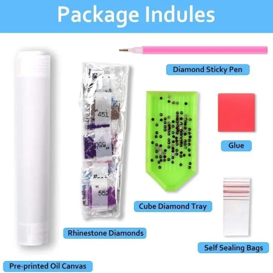 5D Halloween Horror Pumpkin DIY Diamond Painting Kits {5}