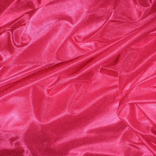 1 Yard Low Stretch Hot Pink Denier Tricot Polyester Fabric 108&Prime;-120&Prime; Wide {3}