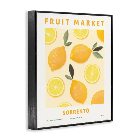 Stupell Industries Fruit Market Lemons Framed Giclee Design By Reinders {3}