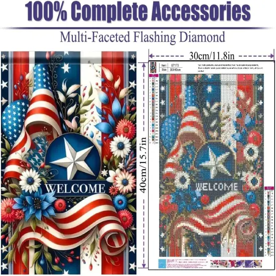 4th of July Diamond Art Kits for Adults {5}