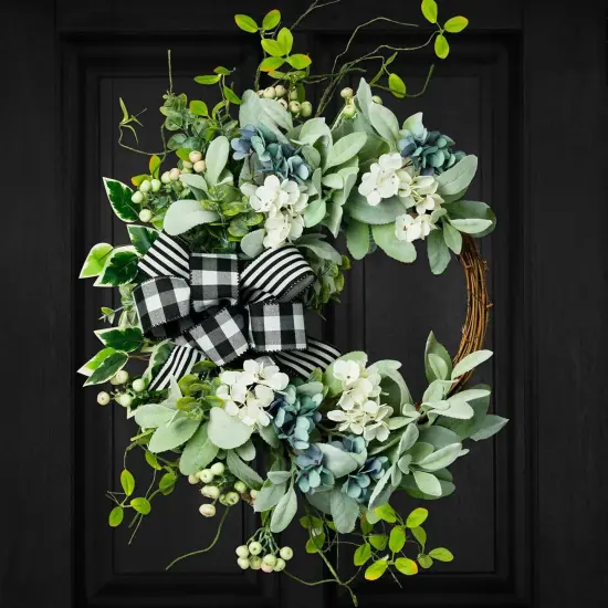 Wreaths for Front Door Year Round {4}