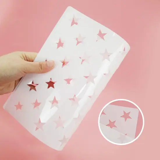 4 Packs American Flag Star Stencils {3}