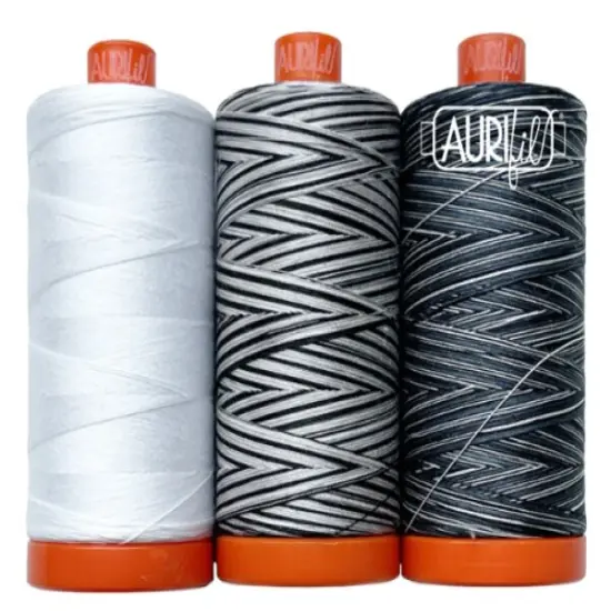 Aurifil Spider Lily Color Builder Thread Set by Aurifil | (3 50wt Cotton Large Spools.) {3}
