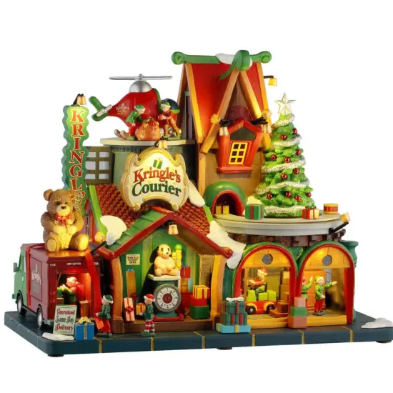 Kringle's Courier - Lemax Santa's Wonderland {1}