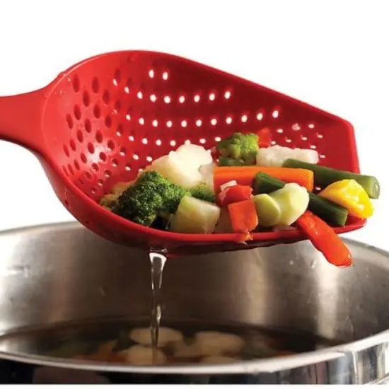 Norpro Large Heat-Resistant Scoop Colander - Strain Berries, Pasta, Eggs and more! {5}