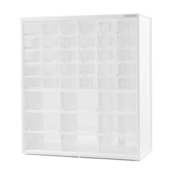Storage Organizer, Large & Small 39 Drawer Bin Modular Storage System {5}