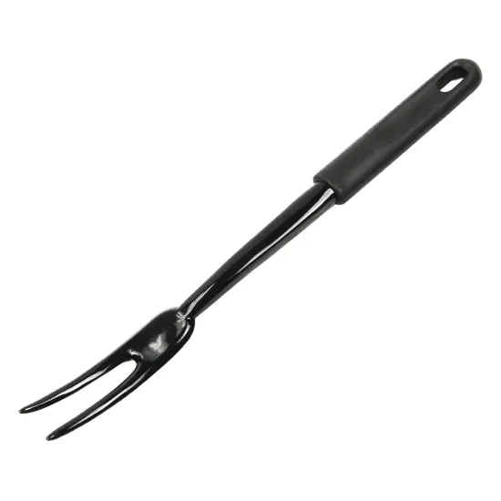 Chef Craft 12" Heat-Resistant Black Nylon Serving Turner Fork {1}