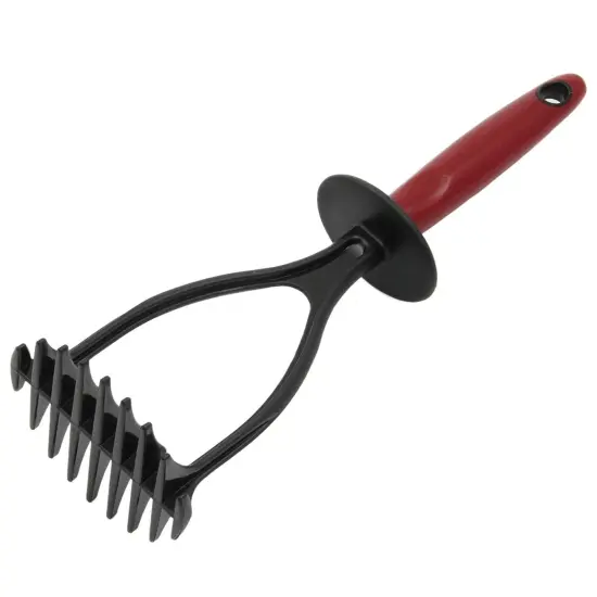 Chef Craft 11.5" Select Nylon Sturdy Masher for Mashed Potatoes, Beans, Avocado and more Red {6}