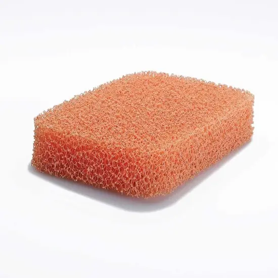 Peachy Clean Silicone Kitchen Dish Scrubber - Peach Scented Scrubbing Sponge {2}