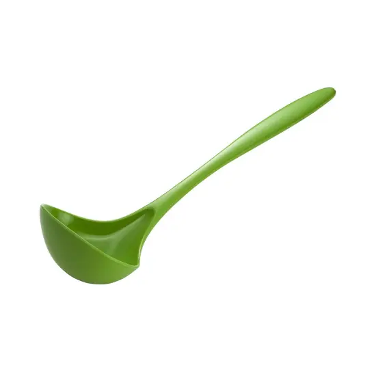 Hutzler 7.5-Inch Long Mini Melamine Ladle, Great for Serving Sauces and Gravies Black {4}