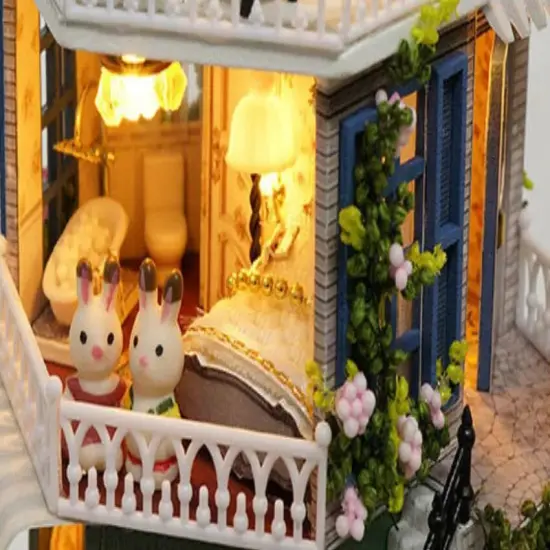 Miniature Wizardi Roombox Kit - Look For A Star Dollhouse Kit {2}