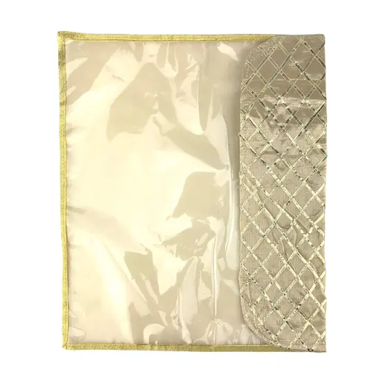 5 Assorted Gotta Patti Saree Bags Lehnga Cover Clothes Organizer Sari Storage Bag for Wardrobe and Gifting Storage Indian Wedding Favor Cloth Case Birthday {6}