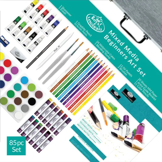 RSET-MM3000 | Essentials&trade; 85pc Mixed Media Beginners Travel Art Set {3}