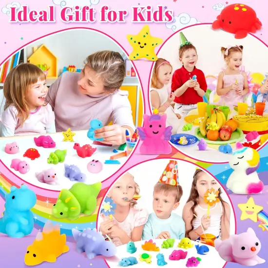 150 Pack Mochi Squishy Toys Kawaii Squishies {4}