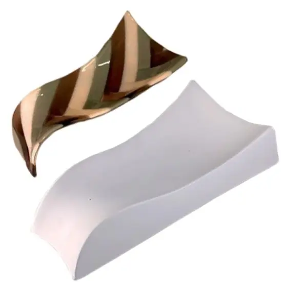 10.5" x 6" x 2.25" Modern Spoon Rest Glass Fusing Kiln Mold {1}