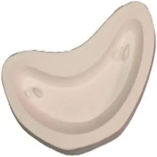 5.25&rdquo; x 2.75" x 1.75" Holey Moon Choker Frit Casting Glass Fusing Kiln Mold {3}