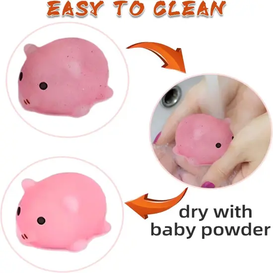 110 Pcs Mochi Squishy Toys {3}