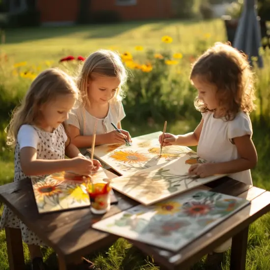 4 Pack 8x10 Inch Canvas Boards Canvas Panels-Gesso Primed Acid-Free 100% Cotton Blank for Acrylics Oil Watercolor Tempera Paint {2}