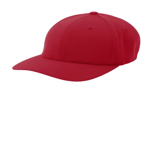 Sport-Tek&reg; Performance Flexfit Mesh Cap True Red {1}